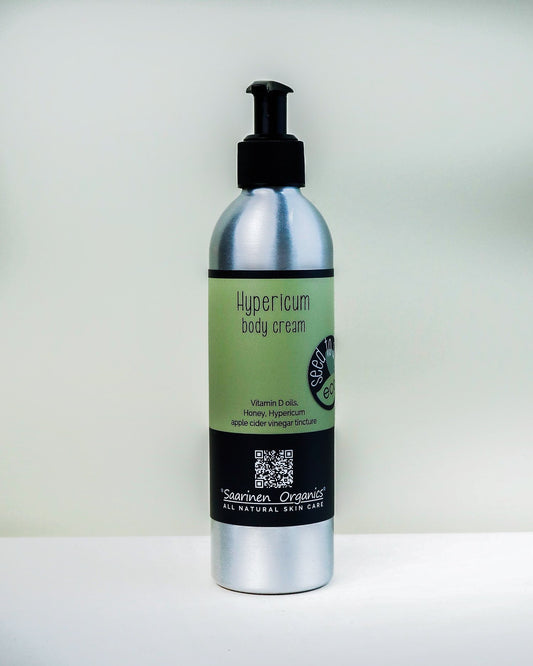 Hypericum Cream with Apple Cider and Honey