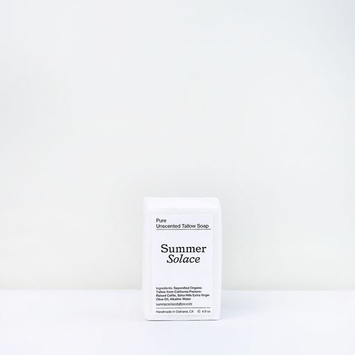 Pure Unscented Tallow Bar Soap