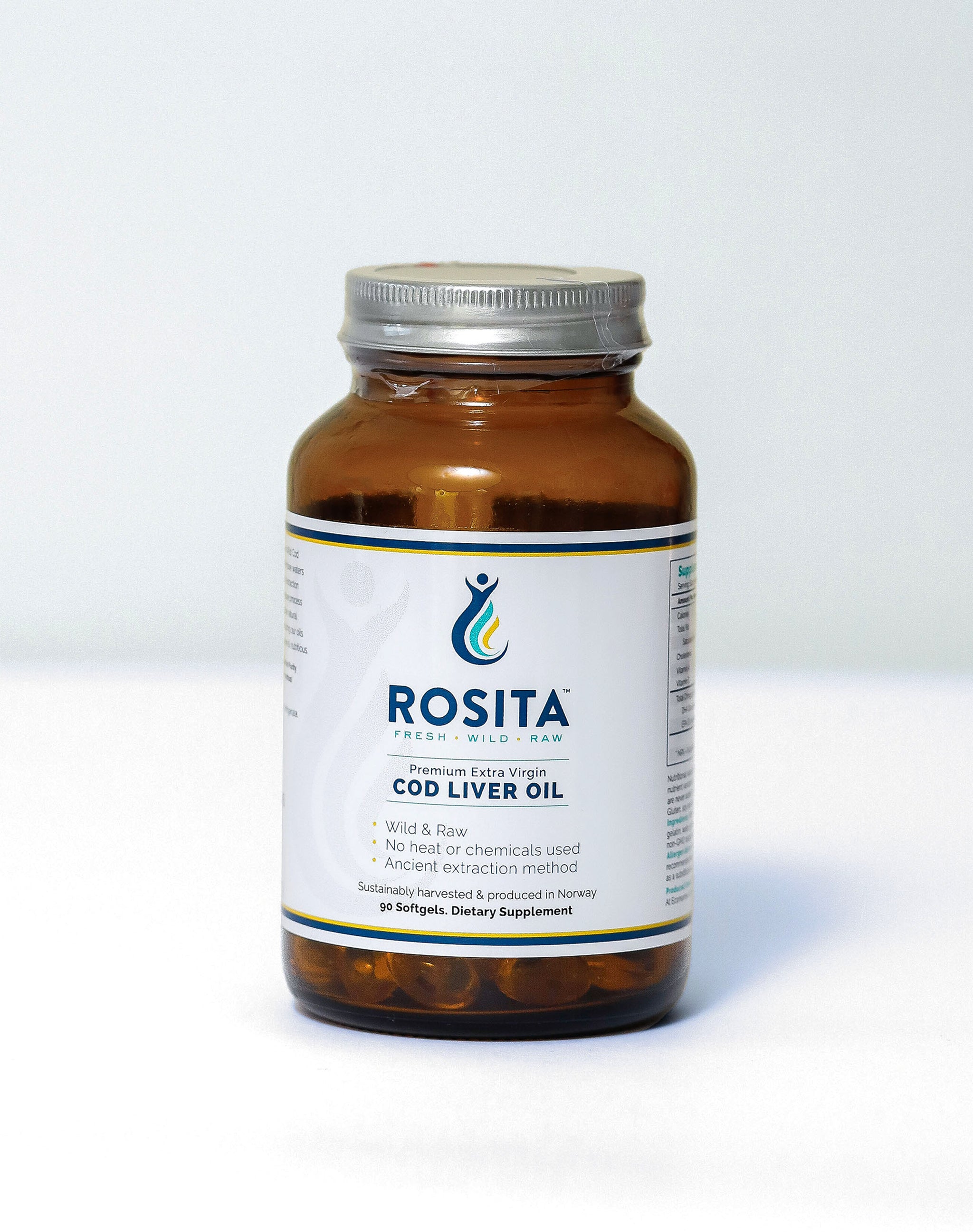 Rosita Cod Liver Oil Capsules Luna Beauty & Apothecary