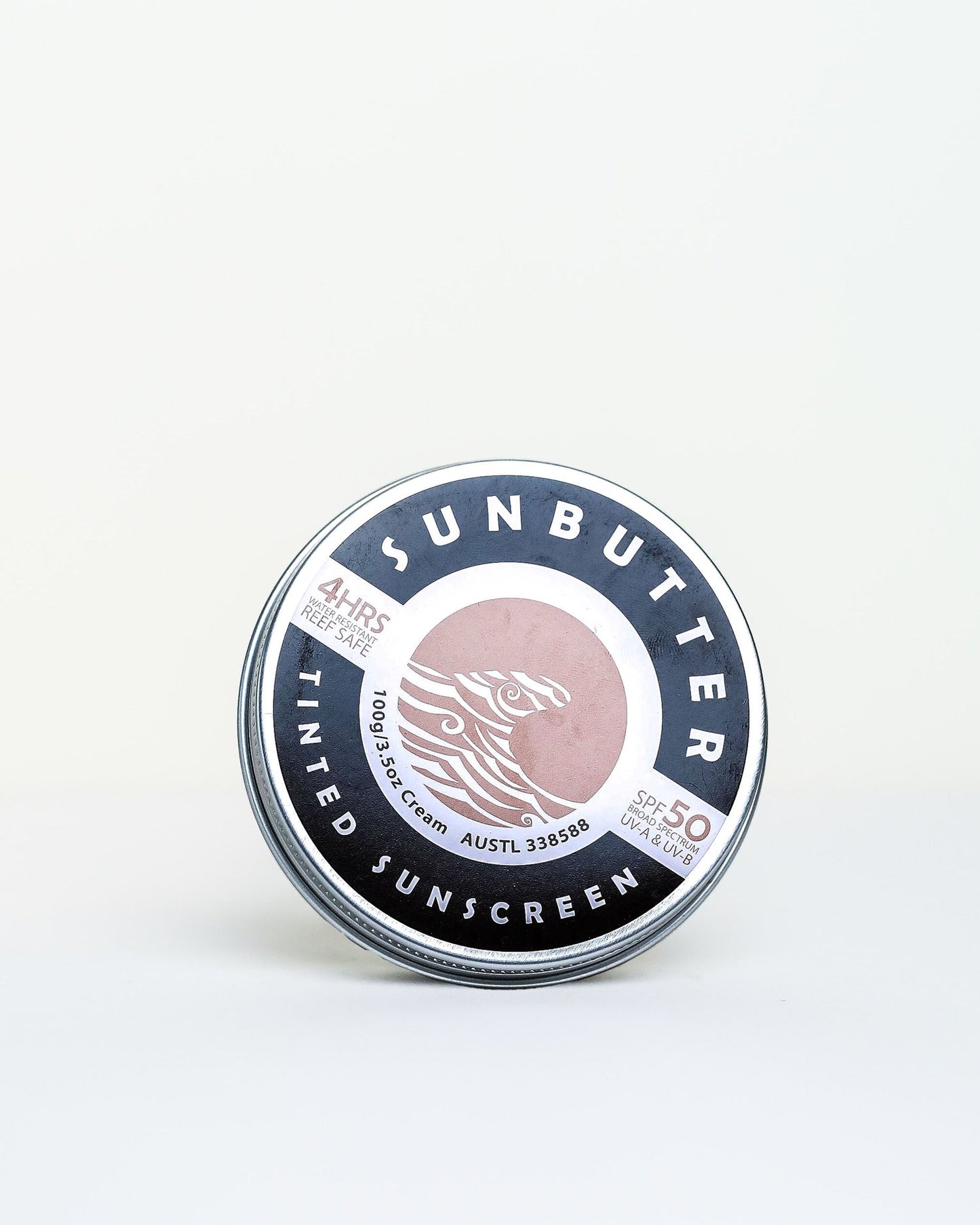 SunButter TINTED SPF50 Water Resistant and Reef Safe Sunscreen
