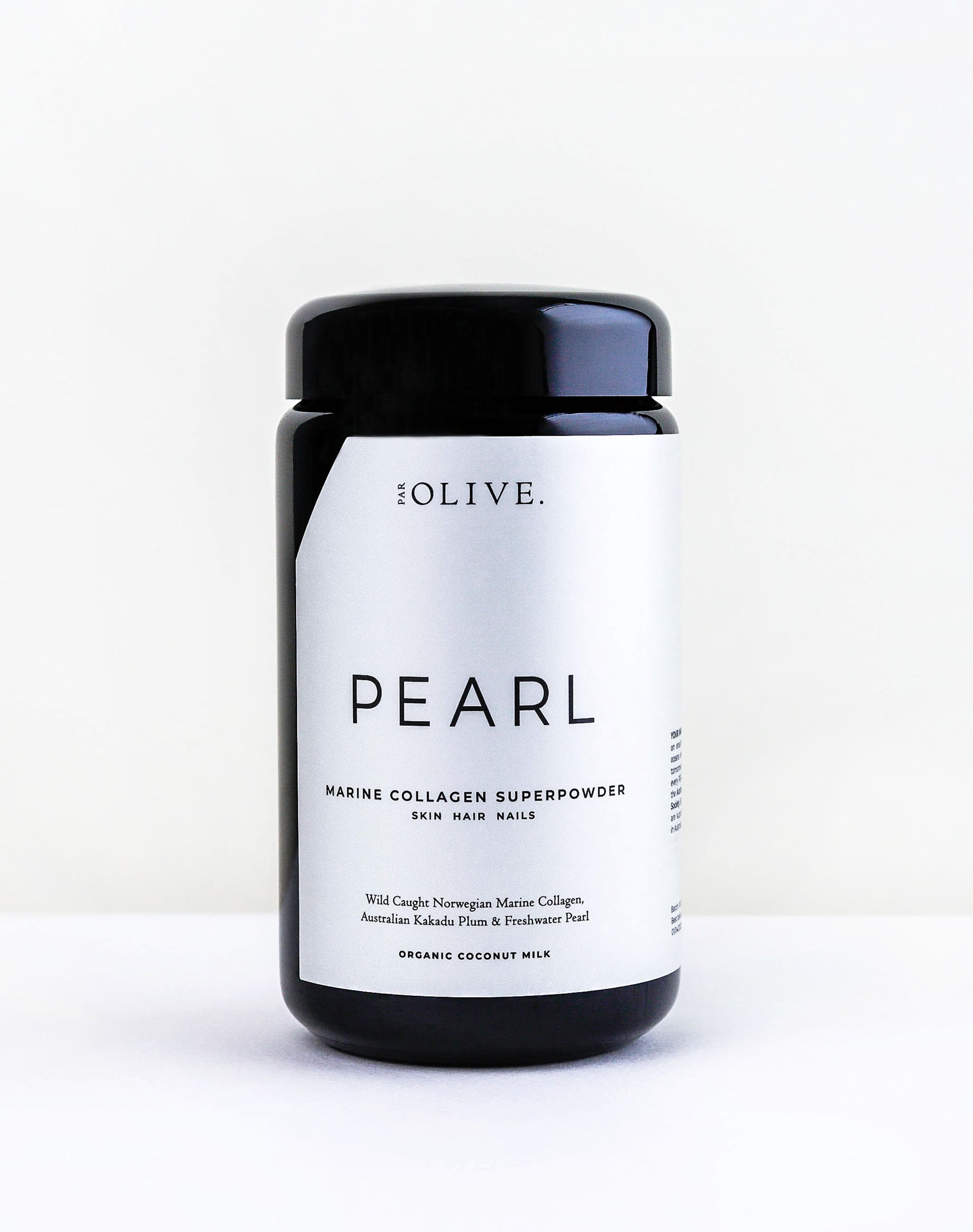 PEARL BY PAR OLIVE  Pearl Marine Collagen Superpowder (Organic